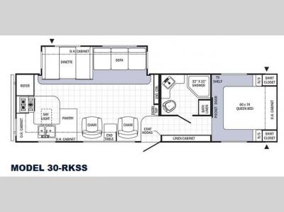 Floorplan - 2015 Palomino Puma 30-RKSS