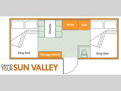Floorplan - 2015 Columbia Northwest Somerset Camping Trailers Sun Valley