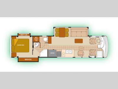 Floorplan - 2006 Alfa Leisure See Ya! Diesel 1001 - SY36FD