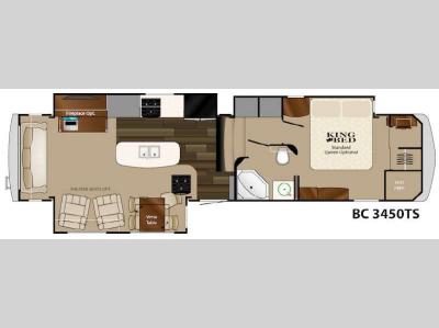 Floorplan - 2015 Heartland Big Country 3450 TS