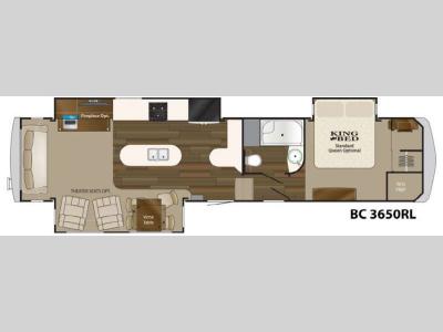 Floorplan - 2015 Heartland Big Country 3650 RL