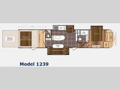Floorplan - 2015 Prime Time Manufacturing Spartan 1239