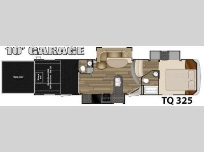 Floorplan - 2015 Heartland Torque TQ 325