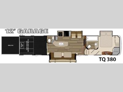 Floorplan - 2015 Heartland Torque TQ 380