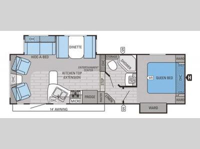 Floorplan - 2015 Jayco Eagle HT 26.5RLS