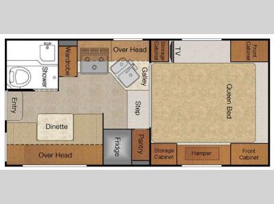 Floorplan - 2015 Lance 850