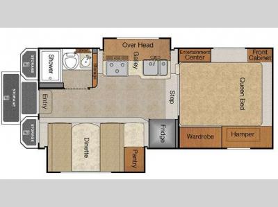 Floorplan - 2015 Lance 1052