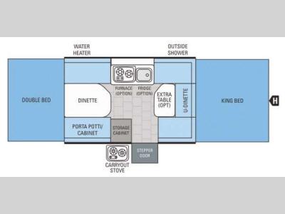 Floorplan - 2015 Jayco Jay Series 1007UD