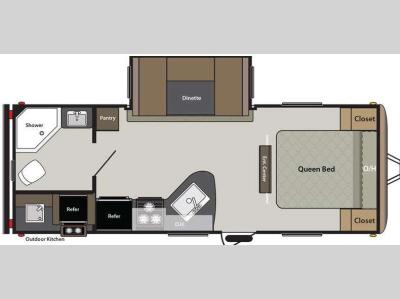 Floorplan - 2015 Keystone RV Springdale 225RBGLWE