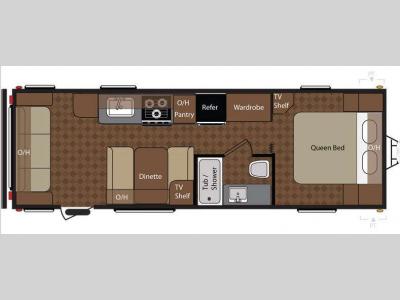 Floorplan - 2015 Keystone RV Springdale 256RLLWE