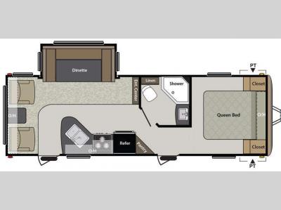 Floorplan - 2015 Keystone RV Springdale 258RLWE