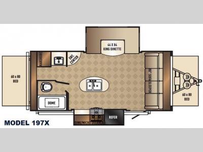 Floorplan - 2015 Palomino Solaire 197 X