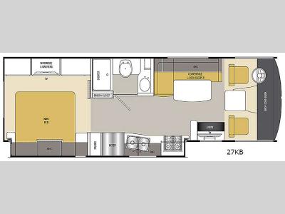 Floorplan - 2015 Coachmen RV Pursuit 27 KB