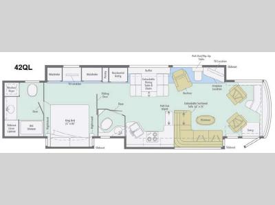Floorplan - 2015 Itasca Ellipse Ultra 42QL