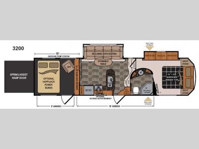 Floorplan - 2015 Dutchmen RV Voltage V3200