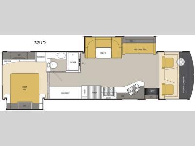 Floorplan - 2015 Coachmen RV Mirada 32UD