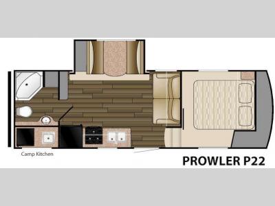 Floorplan - 2015 Heartland Prowler P22