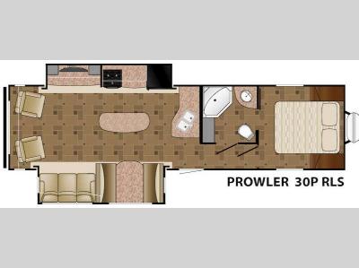 Floorplan - 2015 Heartland Prowler 30P RLS