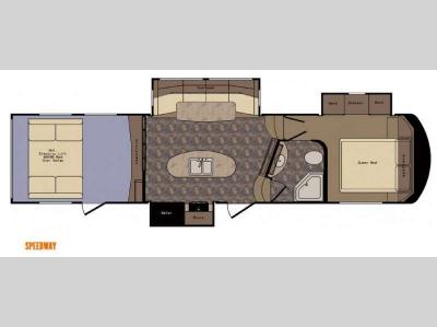 Floorplan - 2015 CrossRoads RV Elevation TF 3616