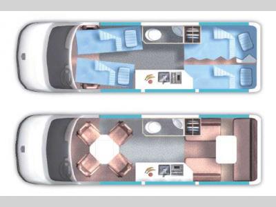 Floorplan - 2015 Roadtrek RS-Adventurous