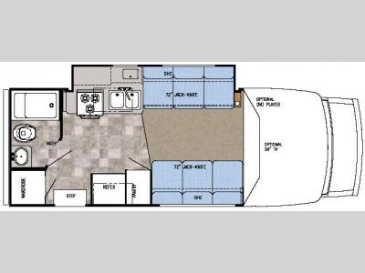 Floorplan - 2007 Gulf Stream RV BT Cruiser 5231