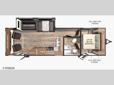 Floorplan - 2015 Cruiser Fun Finder F-272RLSS