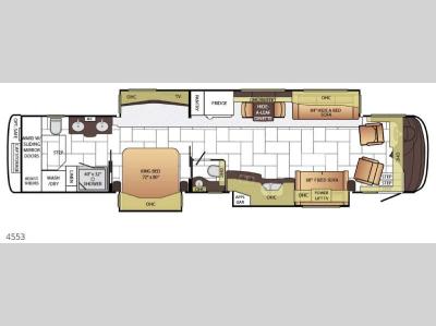 Floorplan - 2015 Newmar London Aire 4553