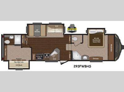 Floorplan - 2015 Keystone RV Sprinter 293FWBHS