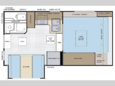 Floorplan - 2007 Lance 861