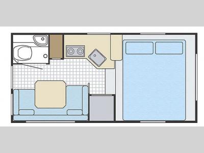 Floorplan - 2007 Lance 815 Extended Cabover