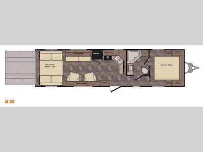 Floorplan - 2015 CrossRoads RV Altitude AT-282