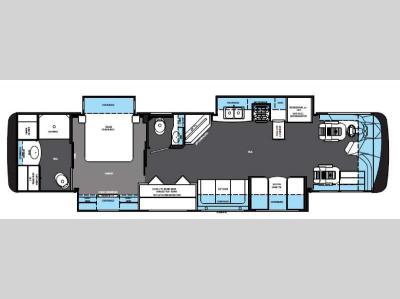 Floorplan - 2015 Forest River RV Berkshire 38A