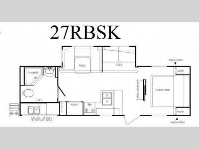 Floorplan - 2015 Riverside 27RBSK