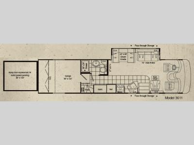 Floorplan - 2007 Damon Outlaw 3611
