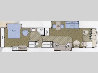Floorplan - 2006 Gulf Stream RV Friendship 8408