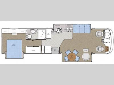 Floorplan - 2006 Gulf Stream RV Sun Voyager 8379