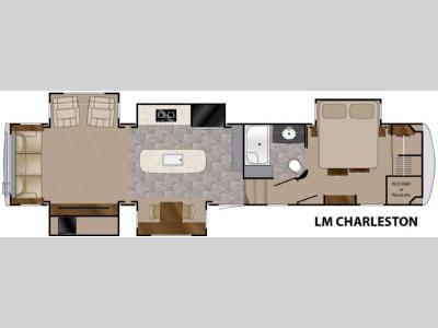 Floorplan - 2016 Heartland Landmark 365 Charleston
