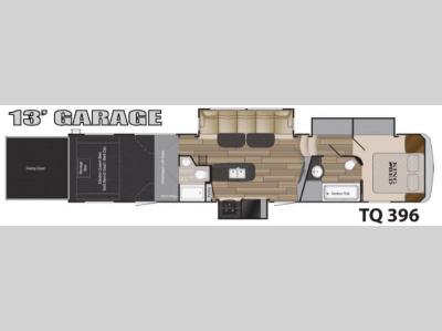 Floorplan - 2016 Heartland Torque TQ 396