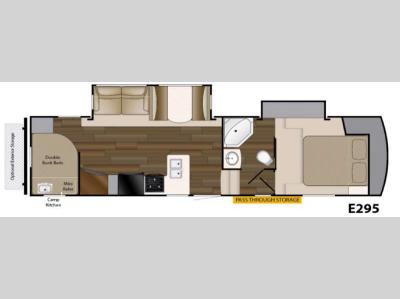 Floorplan - 2016 Heartland ElkRidge Xtreme Light E295