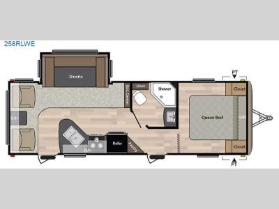 Floorplan - 2016 Keystone RV Springdale 258RLWE