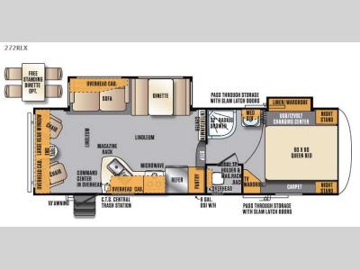 Floorplan - 2016 Forest River RV Wildcat Maxx 272RLX