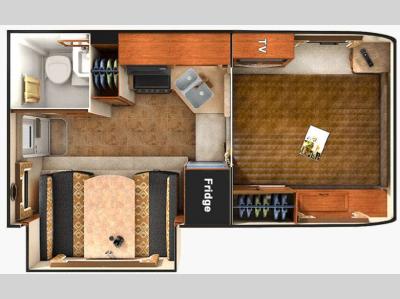 Floorplan - 2016 Lance 855S