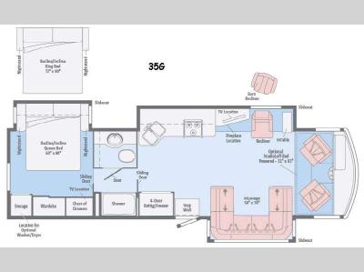 Floorplan - 2016 Itasca Sunova 35G