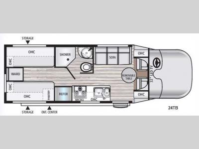 Floorplan - 2016 Dynamax REV 24TB