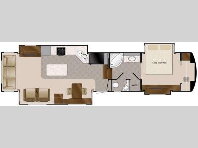 Floorplan - 2016 DRV Luxury Suites Elite Suites 43 Dallas