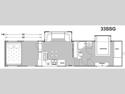 Floorplan - 2016 Eclipse Stellar Garage Models 33SSG