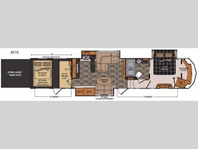 Floorplan - 2016 Dutchmen RV Voltage V3970