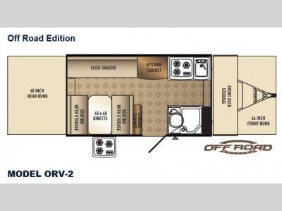 Floorplan - 2015 Palomino Basecamp ORV-2