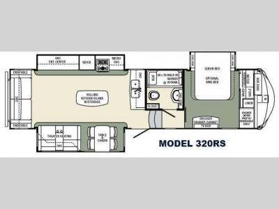 Floorplan - 2016 Palomino Columbus F320RS