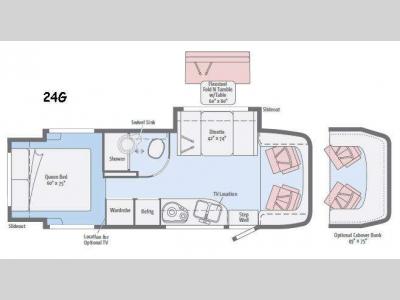 Floorplan - 2016 Itasca Navion 24G